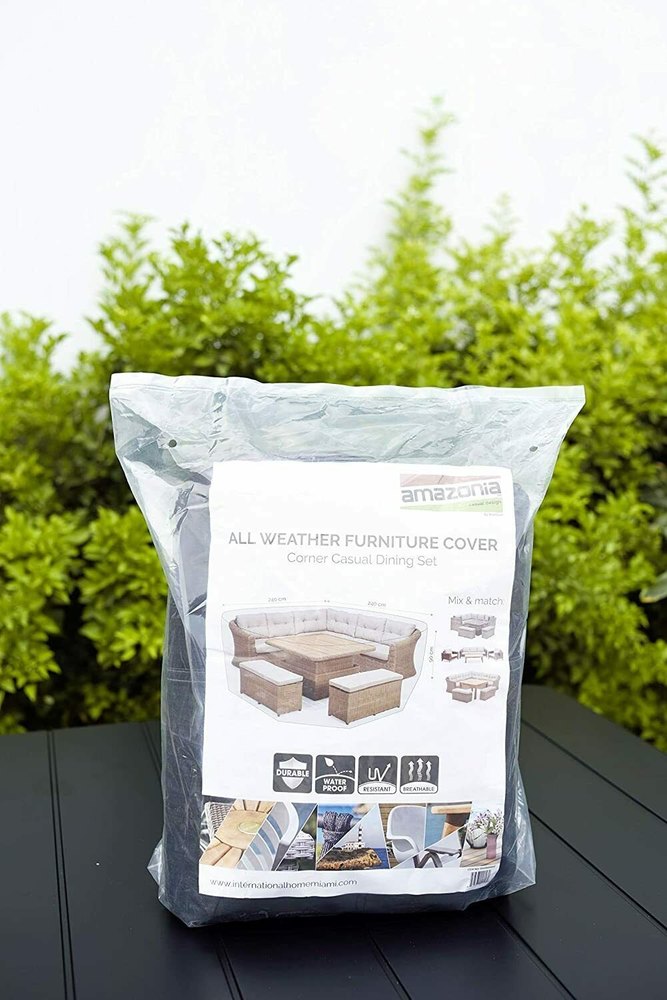 Square Outdoor Patio Furniture Cover Corner Dine Heavy Duty Waterproof 95x95x35